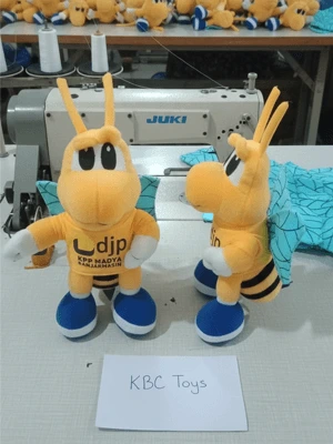 Pabrik Boneka Maskot Lebah KPP Banjarmasin - KBC Toys