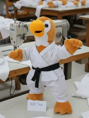 Pengrajin Boneka Maskot Karate - KBC Toys