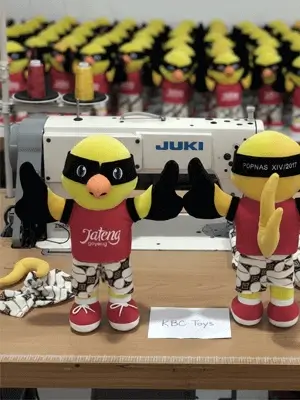 Pengrajin Boneka Maskot POPNAS Semarang - KBC Toys