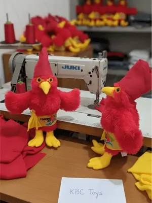 Produsen Boneka Custom Maskot POMPNAS Sulawesi - KBC Toys