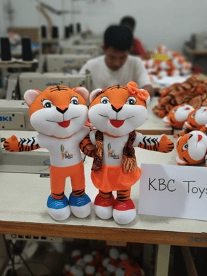 Produsen Boneka Maskot Custom Bekasi Jawa Barat - KBC Toys