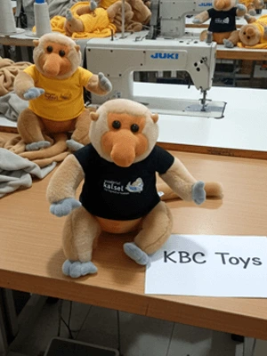 Produsen Boneka Maskot Custom Kaltara Bekantan - KBC Toys