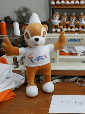 Produsen Boneka Maskot PORWIL Sumatera - KBC Toys
